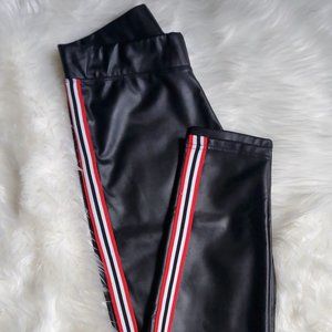 Leatherette leggings